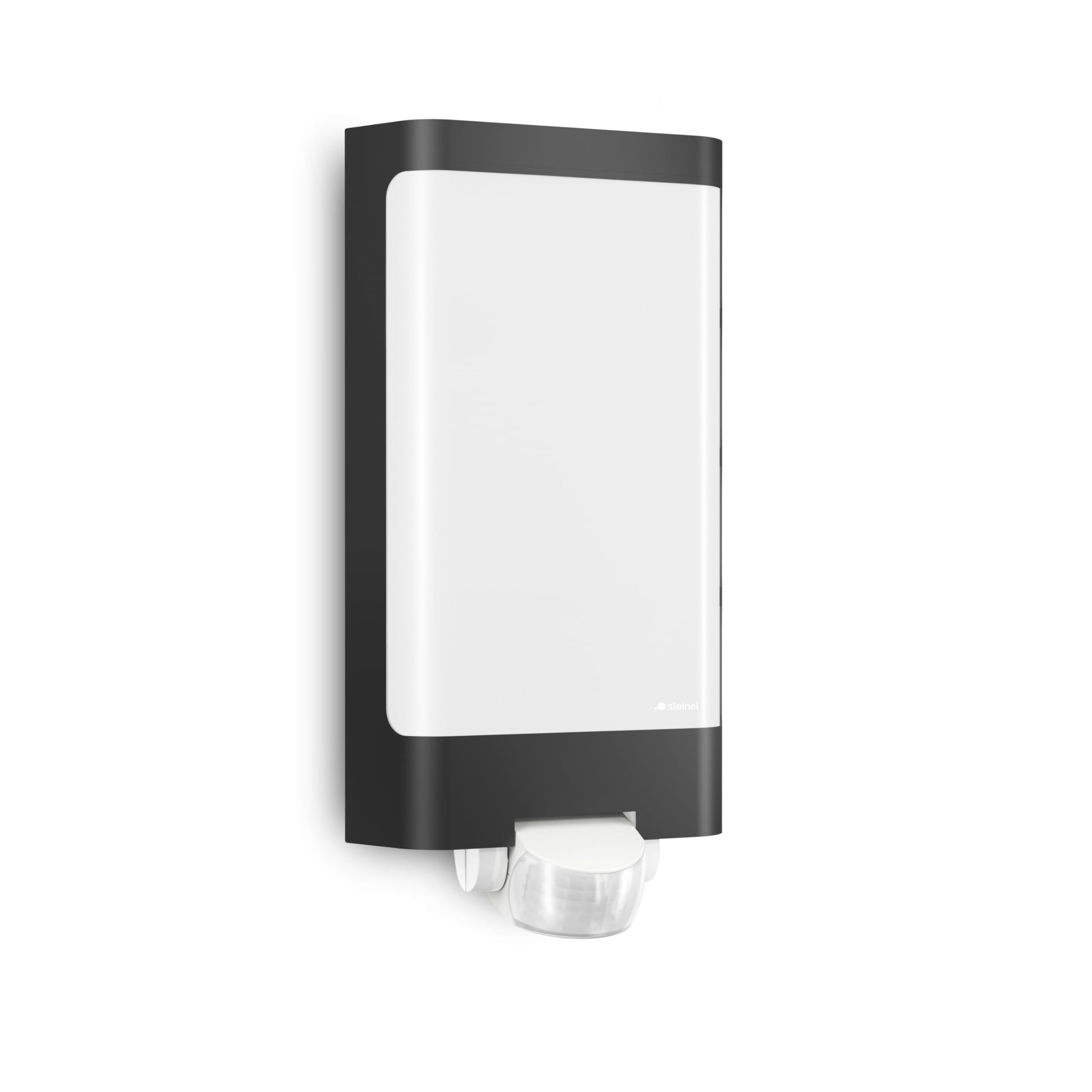 Steinel Outdoor Wall light L 240 S anthracite, 9.3 W, LED wall lamp, warm white, 180° motion detector, 10 m range
