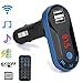 Creazy Bluetooth Wireless FM Transmitter MP3 Player Handsfree Car Kit USB TF SD Remote
