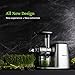 Masticating Juicer, Willsence Slow Juice Extractor, Nutrition Master Clod Press Juicer Machine with Reverse Function, Fruits and Vegetable Pulpfresh System with BPA Free Dishwasher Parts