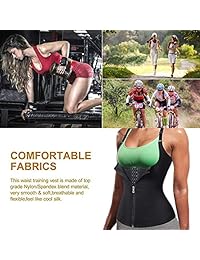 NOE REITON Waist Trainer for Women Hourglass Waist Cincher for Women with Zipper for Weight Loss