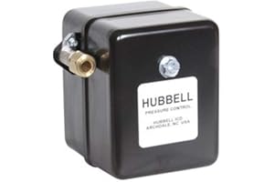 Midwest Control 69HAU3 Hubbell Pressure Switch with Unloader, 30-40 psi Factory Setting Cut in/Cut Out Pressure, 15-60 Total Pressure Range