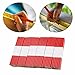 72Pcs 175mm Red Carpenter Pencil Octagonal Hard Woodworking Marking Lead Pencils