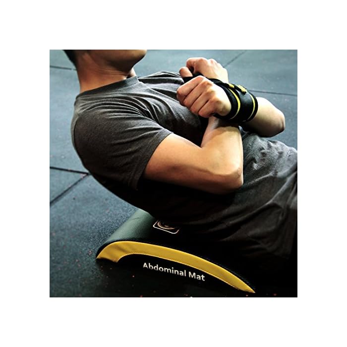 POWER GUIDANCE Ab Exercise Mat Sit Up Pad Abdominal & Core Trainer