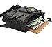 Men Shoulder Bag, Innturt Canvas Messenger Bag, Sling Bag - Crossbody Bag Black