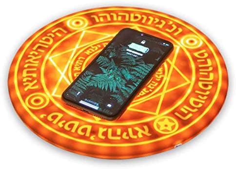 Northwest Innovation Metal Alchemist Comic Magic Array Wireless Charger 5W/10W Magic Circle Qi Wireless Universal Fast Charger Charging Pad - 5W