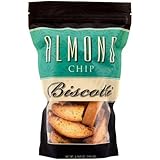 NutriWise - Fat-Free Biscotti - Almond Chip (20 per bag)