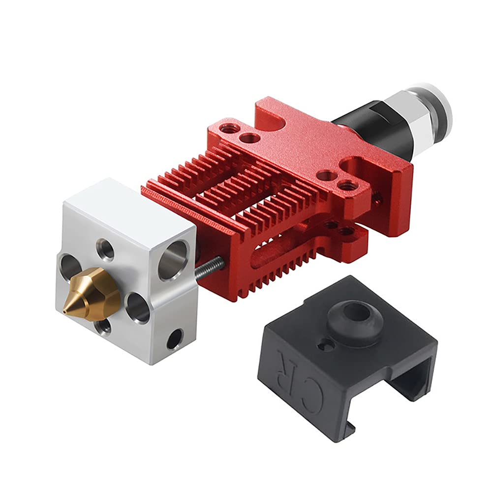 CR6 SE 3D Printer Extruder Assembled Hot End with Silicone Cover Compatible with Creality CR-6 SE/CR-6 Max / CR5 Pro/Ender 3 V2 Pro CR10 3D Printer