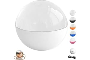 2.7inch Crystal Ball with Electronic Display, Custom Crystal Ball Digital Photo Album with Uploadable Videos & Photos, for An