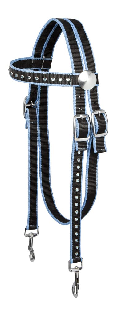 PFIFF Western Bridle, Light Blue Shetty.