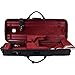 Protec HS2166W Professional Viola PRO PAC Case (Up to 16.5-Inch) - Black/Wine Interior