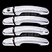 A-PADS (Just Overlay, NOT for Replacement Chrome Door Handle Cover Compatible with for 2010-11 12 13 14 15 16 17 Chevy Equinox/HHR 2006-2013 / Malibu 2004-2012 / Traverse 2009-2015
