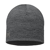 BUFF Lightweight Merino Wool Hat, Grey, One Size
