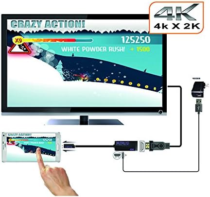 Approx appC24 HDMI MHL - cable interface/gender adapters (HDMI, MHL, Male/Female), black - Image 3
