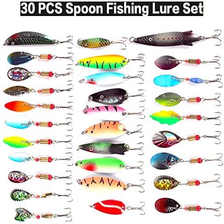 XBLACK Hard Fishing Lure Set 43pcs Assorted Bass Soft Fishing Lure Kit Colorful Minnow Popper Crank Rattlin VIB Jointed Fishing Lure Set Hard Crankbait Tackle Pack for Saltwater or Freshwater