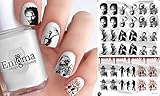 The Walking Dead Nail Decals Large - Vol I (Set of 38) (Clear Water-slide)
