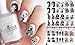 The Walking Dead Nail Decals Large - Vol I (Set of 38) (Clear Water-slide)