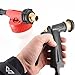 Crusar Car Washing Foamaster Cleaning Gun and Multifunctional Portable Water Foam-Water Soap and Shampoo Sprayer for Car Van Motorcycle Vehicle Red