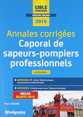 Caproral de sapeurs-pompiers professionnels (Concours de sapeurs-pompiers professionnels) Catégorie by