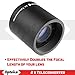 Opteka 500mm f/6.3 (with 2x- 1000mm) Telephoto Mirror Lens for Canon EF-Mount EOS 90D, 80D, 77D, 70D, 60D, 50D, 7D, 6D, 5D, 5DS, 1DS, T8, T8i, T7i, T7s, T7, T6s, T6i, T6, T5, SL3 and SL2 DSLR Cameras