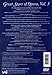 Great Stars of the Opera, Vol 3: Telecasts From the Bell Telephone Hour, 1959-1968