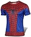 Estrendy Men's Red Spider Man Short T-shirt