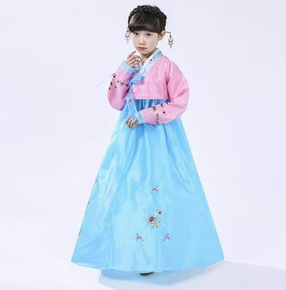 Amazon Co Jp 韓国の韓服の女の子かわいいの伝統的なパフォーマンスの衣装の韓服スウィート宮殿韓国oriantalダンスパーティーコスチュームシュート服 Ztoyby 服 ファッション小物