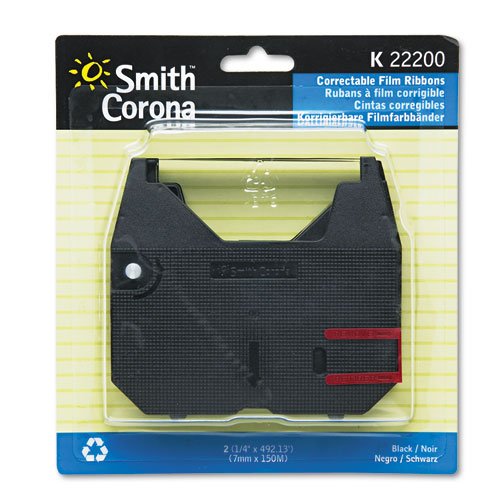 Smith Corona K22200 Correctable Film Black Ribbon, Pack of 2 - Thumbnail 2