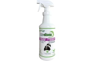 ez-clean Skunk Odour Remover- Highly Concentrated Bio Enzyme - Skunk Odour Eliminator for Dogs and Surfaces - Indoor & Outdoo