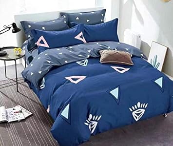 Fitted Bedsheet King Size (3 Pcs Set 1 Engage King Fitted Double Bedsheet with 2 Pillow Covers)