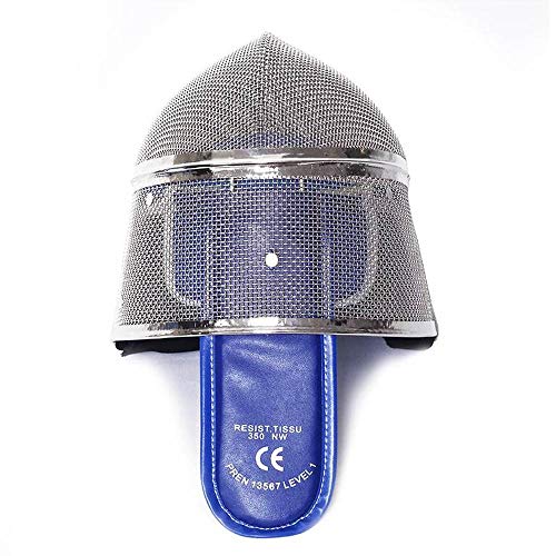 Ouxiong Fencing Mask - CE 350N International Certification - Electric Fencing Mask - Fencing Stencil Mask - Fencing Equipment - Fencing Sports (Gray-Detachable,Large)