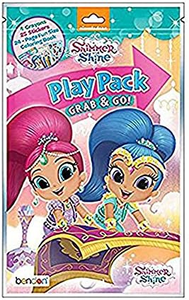 12X Party Favors - Shimmer and Shine Grab and Go Play Pack ( 12 Packs )