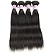 Beauty Youth Brazilian Straight Virgin Hair 3 Bundles Brazilian Straight 7A Unprocessed Virgin Hair Human Hair Bundles