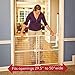 Toddleroo by North States - Quick-Fit Extra-Wide Wire Mesh Wooden Baby Gate: Pressure Mounted Baby Gate for Doorways - Adjustable 29.5 to 50 Inches Wide - 31 Inches Tall