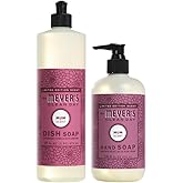 Mrs. MEYER'S CLEAN DAY Variety, 1 Liquid Hand Soap, 12.5 OZ, 1 Liquid Dish Soap, 16 OZ, 1 CT (Mum)