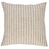 Stone & Beam Rustic Stripe Throw Pillow - 17 x 17 Inch, Moonstone