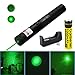 Molesunny Green Light Pointer High Power Visible Beam with Adjustable Focus for Hunting Hiking Mini Flashlight Interactive Light Entertain and Train Your Cat Kitten Dog Pet