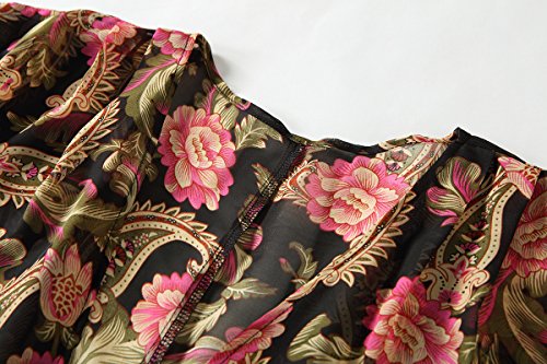 2 OLRAIN+Womens+Floral+Kimono+Cardigan