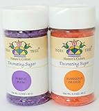 India Tree All Natural Nature's Colors Decorating Sugars – Fall – 3.3 Ounce Bottles