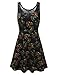 TWINTH Women Floral Spring Garden Party Picnic Dress Party Cocktail Dress