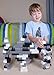 Strictly Briks Classic Big Briks Building Brick Set 100% Compatible with All Major Brands | 2 Large Block Sizes for Ages 3+ | Premium Building Bricks with Big Pegs in Neutral Colors | 108 Pieces