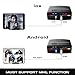 Laptop Projector, Yaufey Digital Video Projector Support 1080P for Home Cinema TV Laptop Game iPhone Android Smartphone with HDMI Cable (2018 Upgraded Version)