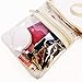Small Clear Cross-body Messenger Bag - Multi Pocket - Long Adjustable Strap - NFL Stadium Approved
