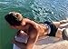 SALENT Mens Swimsuits Swim Trunks Short Swimming Boxer Briefs - Quick Dry Mesh Lining (Navy Blue, L Fit Waist: 34