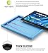 Lenovo Moto Tab Case, Poetic TurtleSkin Series [Corner/Bumper Protection][Grip][[Bottom Air Vents] Protective Silicone Case for Lenovo Moto Tab (X704A)/Lenovo Tab 4 10 Plus Tablet - Blue
