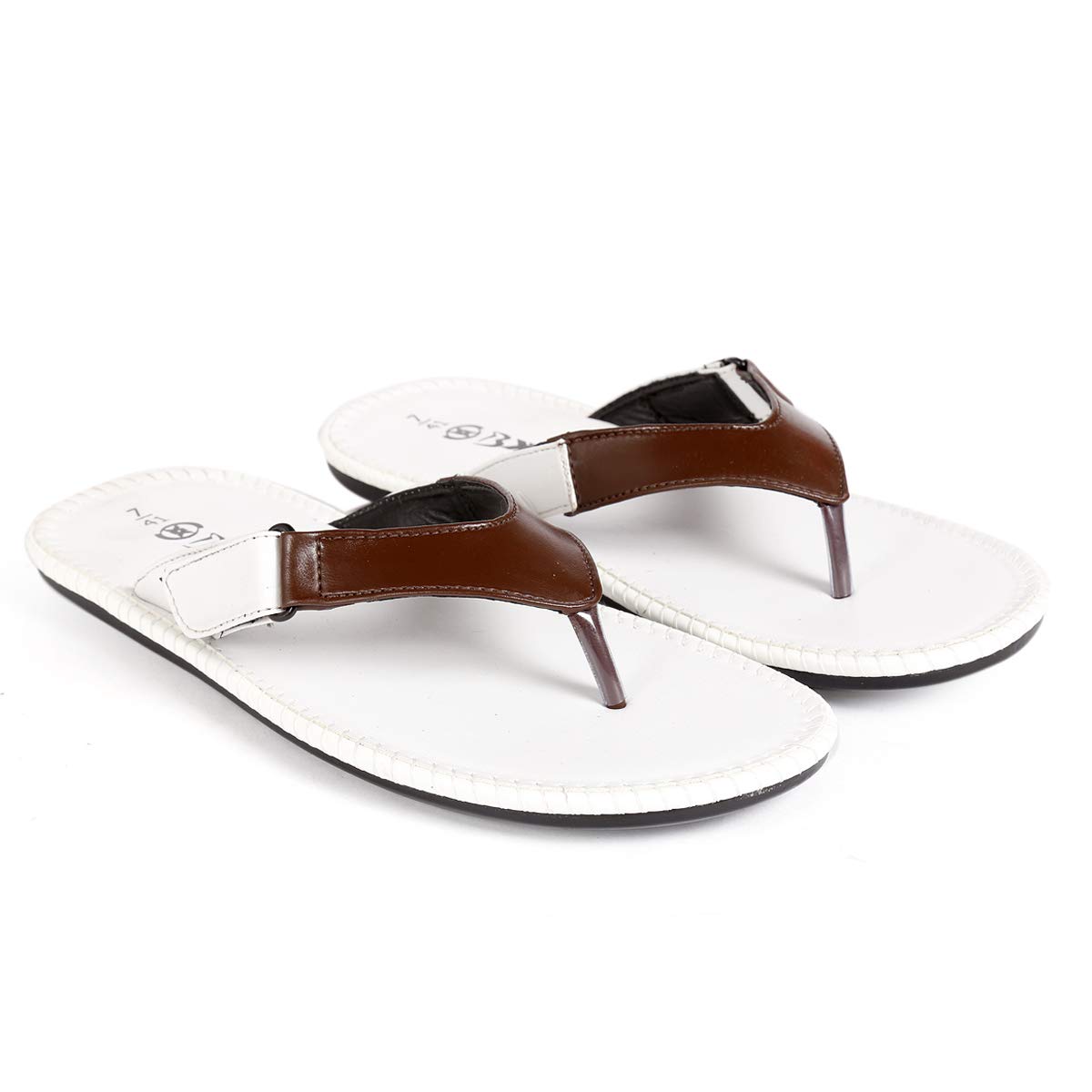 Buy Yuvrato Baxi Mens Men's White Casual Synthetic Leather New Flip