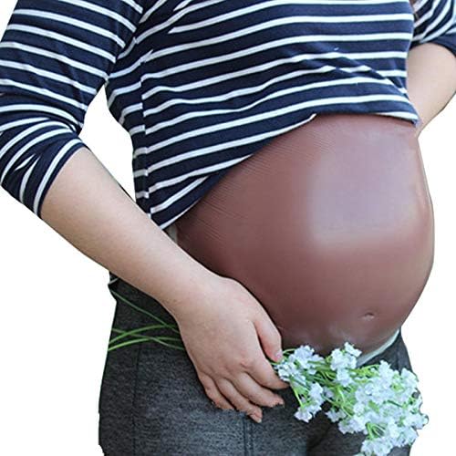 偽の妊娠中の腹偽の腹 100 シリコーン偽の妊娠中