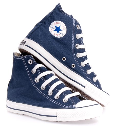 Converse Unisex Chuck Taylor All Star Hi Top Sneaker Shoes Navy Blue