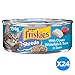 Purina Friskies Wet Cat Food, Shreds With Ocean Whitefish & Tuna in Sauce - 5.5 oz. Cans (Pack of 24) primary