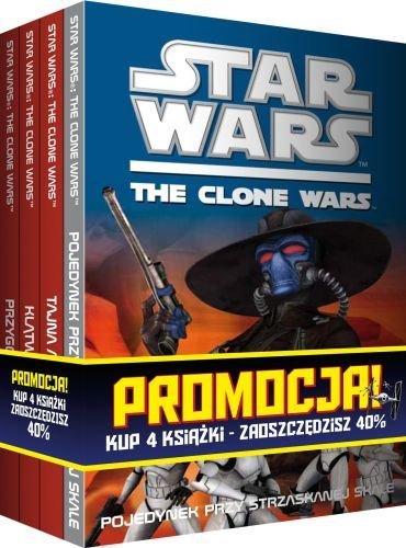 Pakiet Star Wars: Pojedynek przy strzaskanej skale / Tajna armia Doku / Klatwa piratów / Przygoda na Teth (Polska wersja jezykowa)