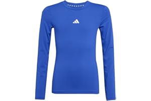 adidas Unisex-Kids Techfit Long Sleeve Training T-Shirt,Team